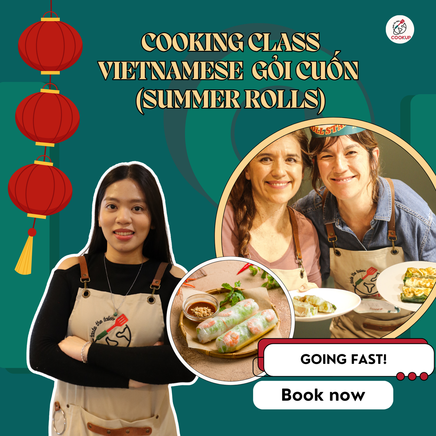 🇻🇳 Viet Gỏi Cuốn (Summer Rolls) Cooking Class